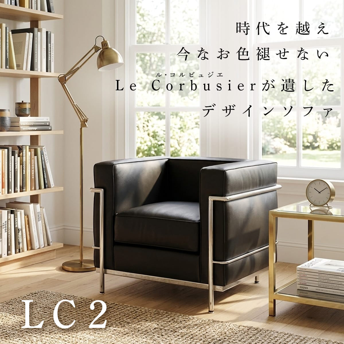 デザイナーズソファ LC2【1人掛け|2人掛け|3人掛け】 – ドリス公式