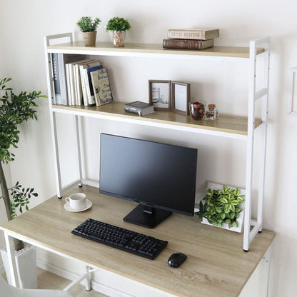 デスク上収納ラック【幅80㎝｜幅110㎝】【1段｜2段】リオラ