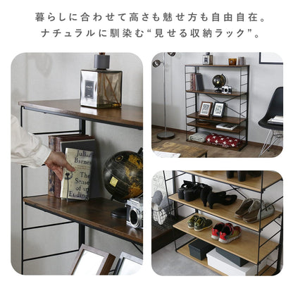 オープンラック　ミント幅80㎝
