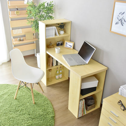 【幅120】大容量収納付きデスク パレスト