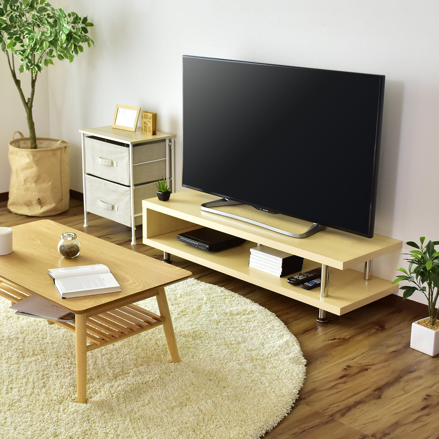 幅120cm】テレビ台 ローボード テレビボード コルテガ – ドリス公式