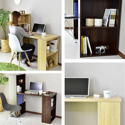 【幅120】大容量収納付きデスク パレスト