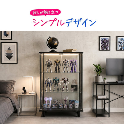 ガラスコレクションラック ペネロピ