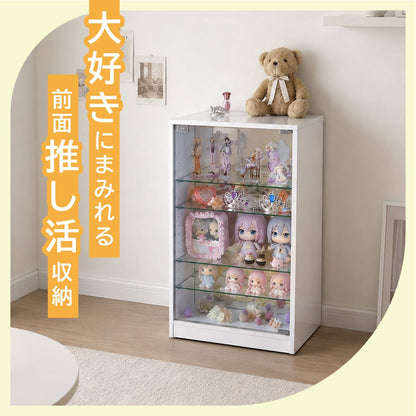 回転ガラスコレクションラック フィービー