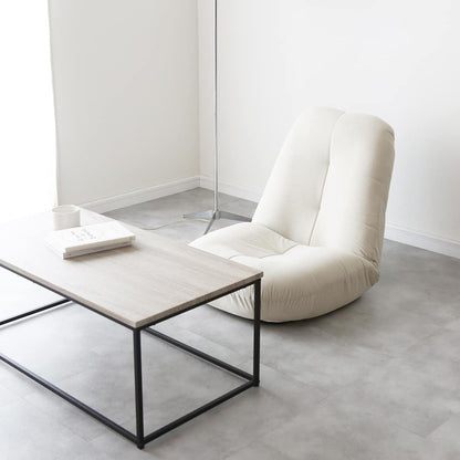 座椅子 リクライニング 14段階 ソファー 1人掛け ポケットコイル 厚さ17cm ラッコ