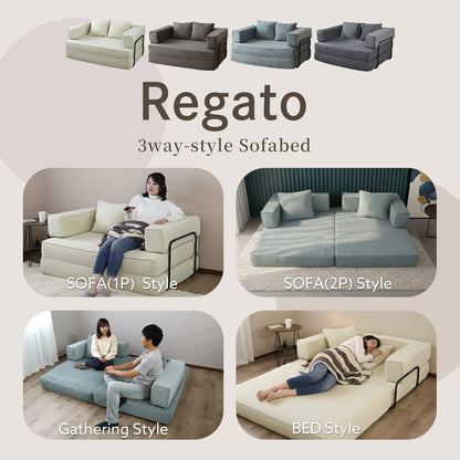 ソファベッド モジュール 圧縮梱包 アレンジ レガート