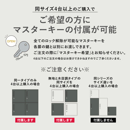 木目調スチールロッカー シュライハイ