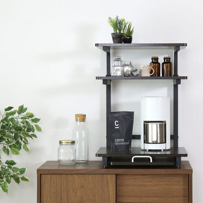 【幅47.5】冷蔵庫上ラック  トルト2段