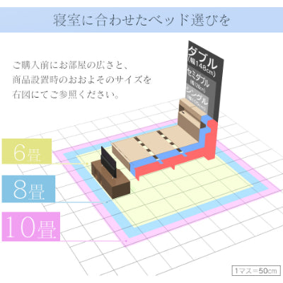 シングルベッド ベッドフレーム 収納付き シングル オアシス S