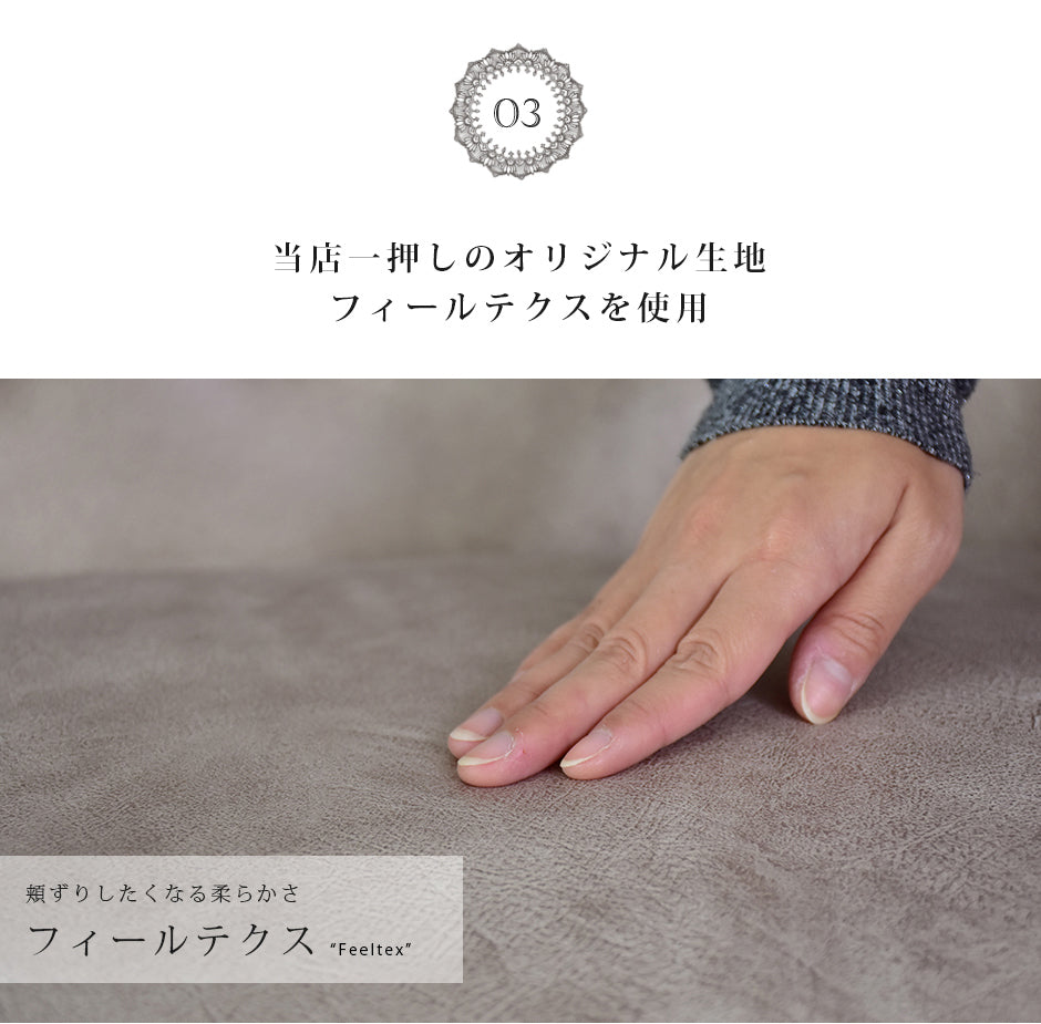 幅205] ソファー 3人用 チェスターフィールド ヴィンテージ風