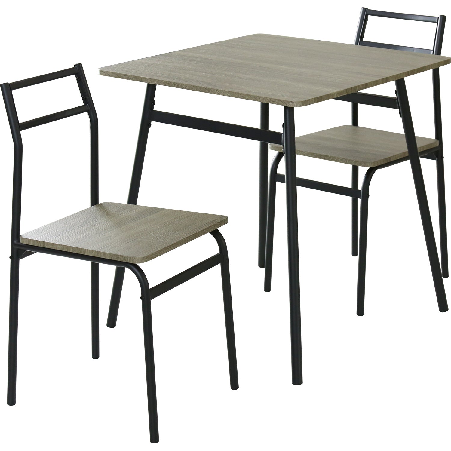 ダイニングテーブル3点セット ダイニングテーブル 2人用 3点セット 幅70 テーブル＆チェア 組立式 エーヴィ – remembrance-doris
