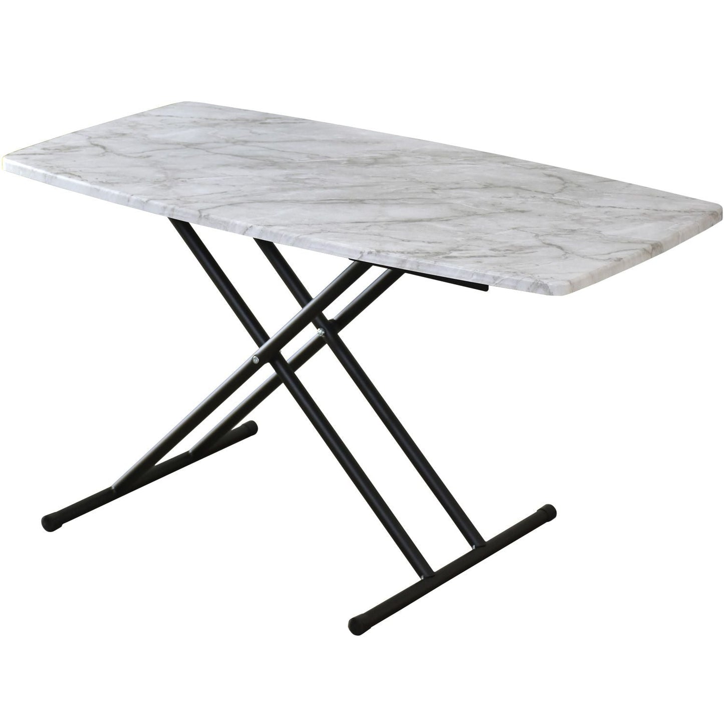 【幅100】 昇降テーブル リフティングテーブル 5段階調整 完成品 トリトン 100×50