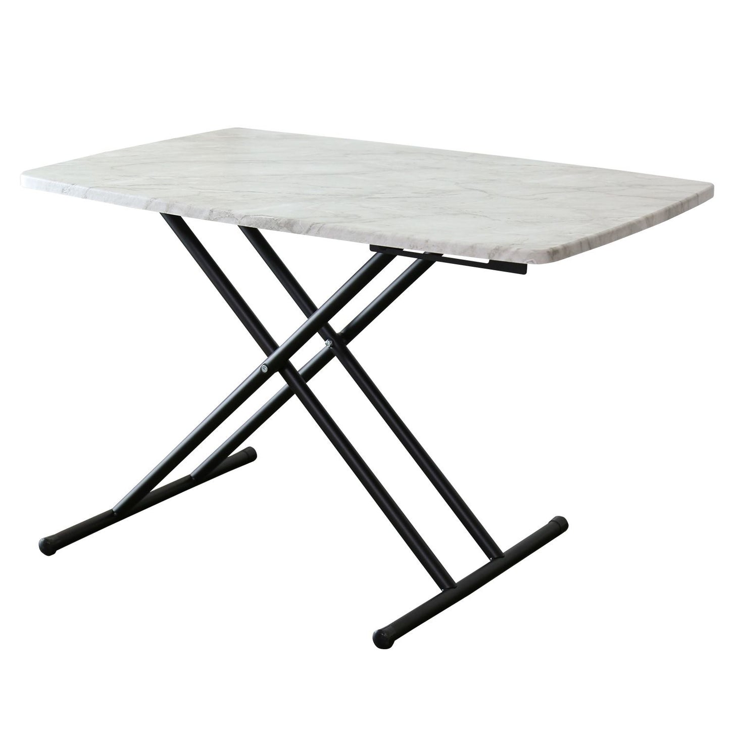 【幅85】 昇降テーブル リフティングテーブル 5段階調整 完成品 トリトン 85×55