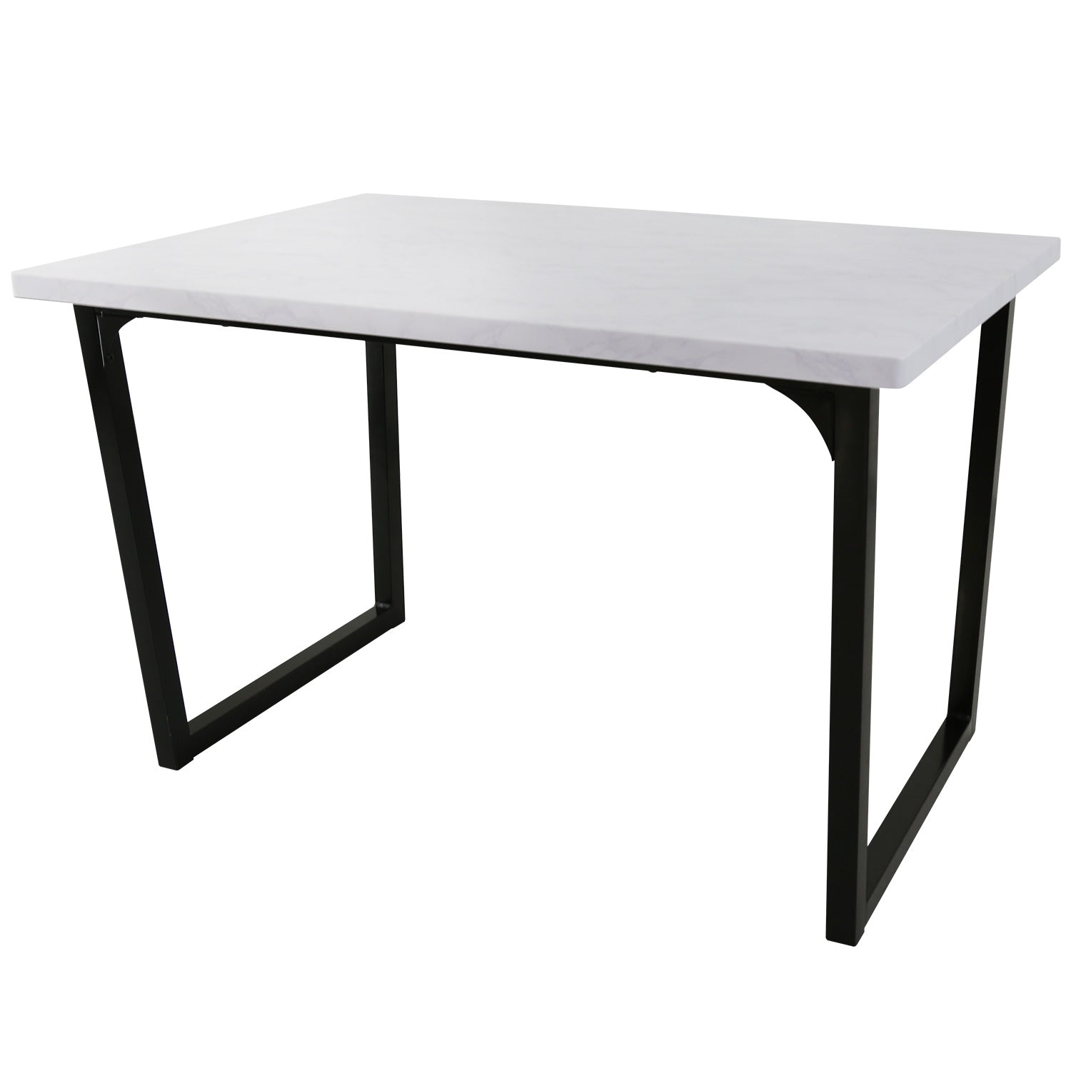Counter Table 120 iron leg white