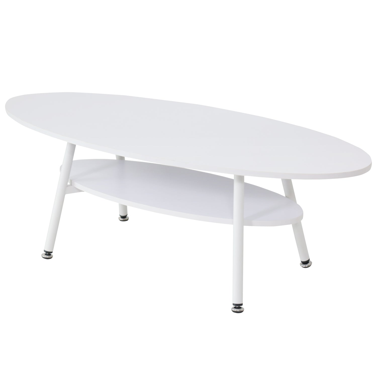 テーブル センターテーブル 楕円形 110 机 木製 ローテーブル ひとり 