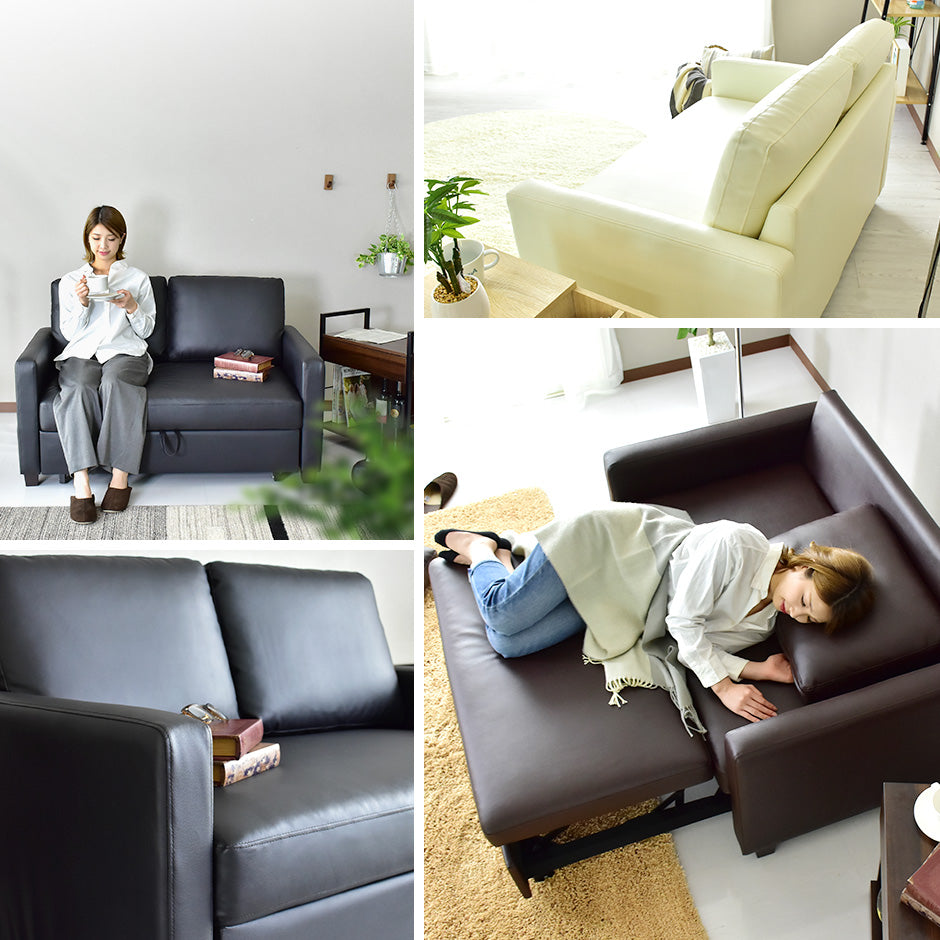 Rio ①ACTUS TRANS ソファー グレー レザー オットマン付き Rio様専用