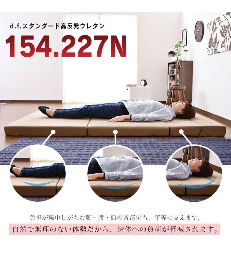 折り畳み式 高反発マットレス スリーピー　【Sleepy SD】